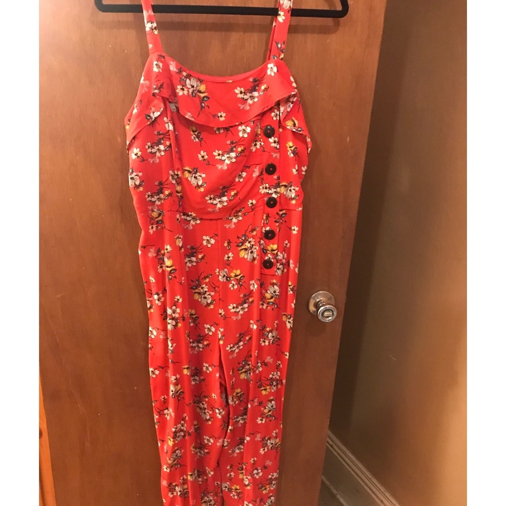 Floral jumpsuit